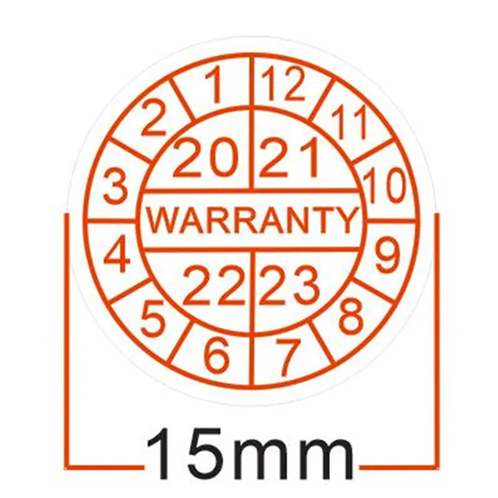 Security & Warranty Sticker Security & Warranty Sticker
